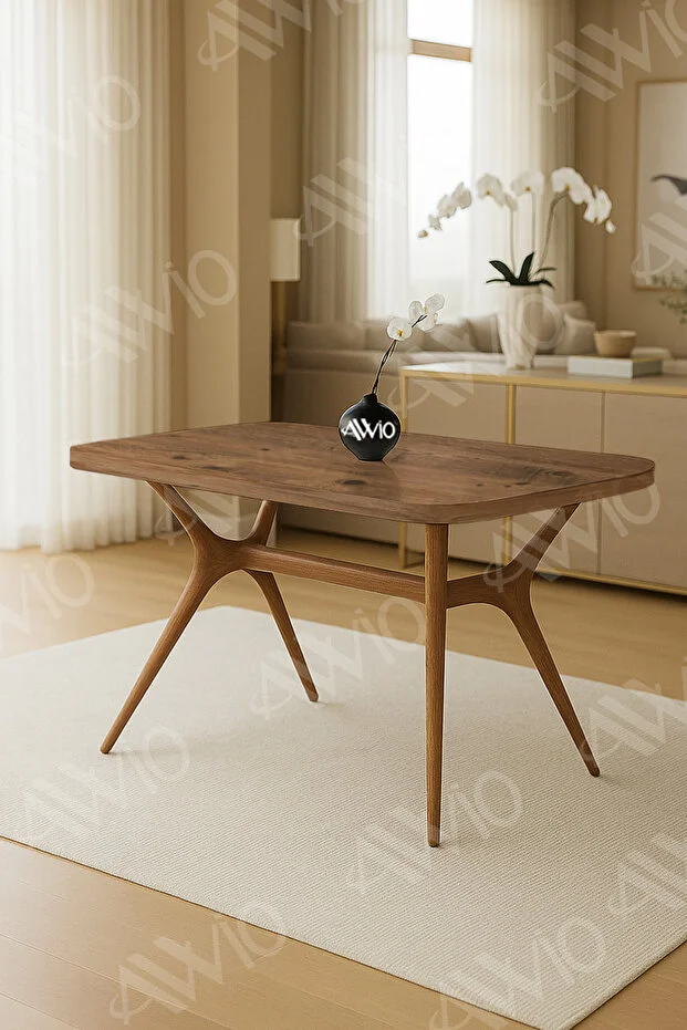 Nora 80x120 Mutfak Masası Yemek Masası Balkon Masası Cafe Masası 2